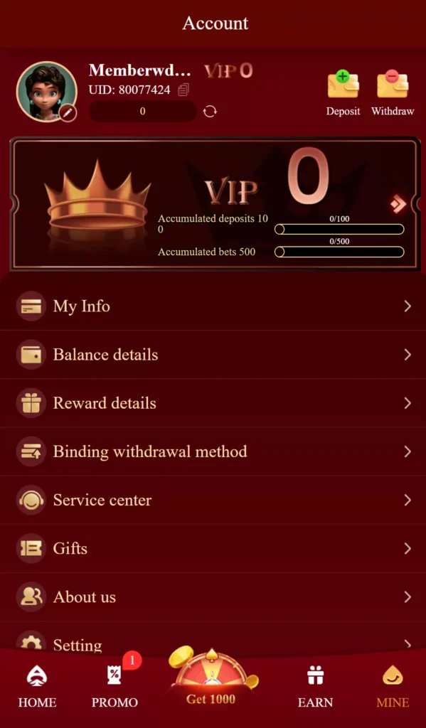 BG92 Game Player Account